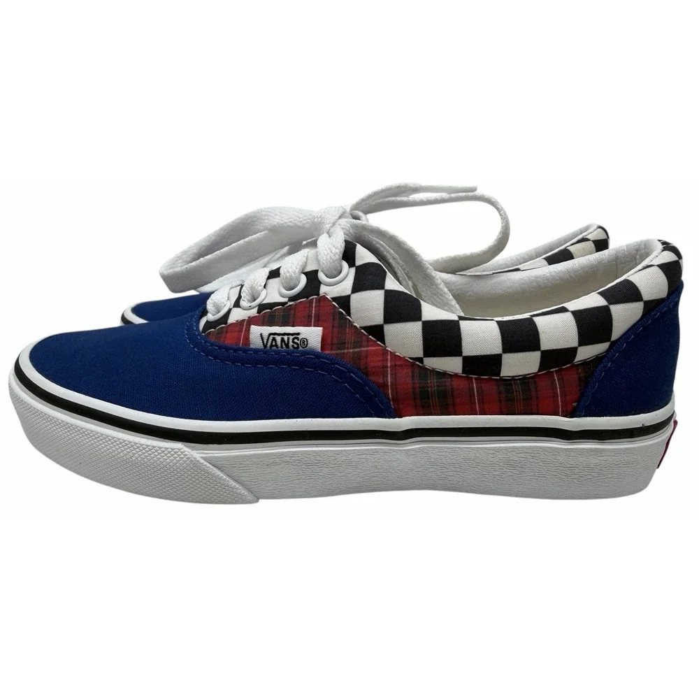 Youth Vans‎ ERA Skate Shoes NIB! Kids Sz- 1 Plaid Checkerboard VN0A38H8V3G